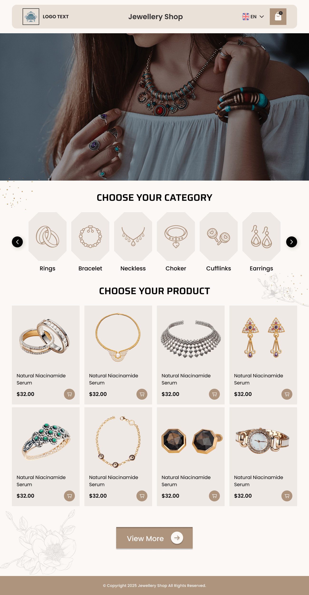 Jewellery WhatsApp Store Template